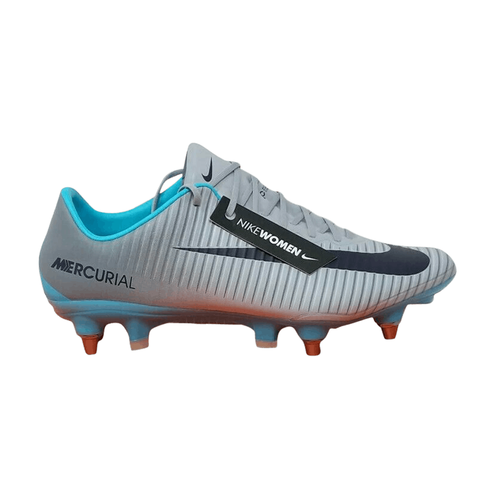 Pre-owned Nike Wmns Mercurial Vapor 11 Sg Pro 'wolf Grey Purple Dynasty'