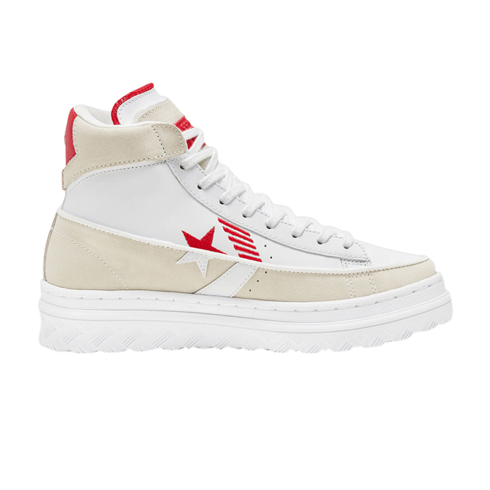 CONVERSE PRO LEATHER X2 HIGH 'RIVALS PACK - WHITE UNIVERSITY RED'