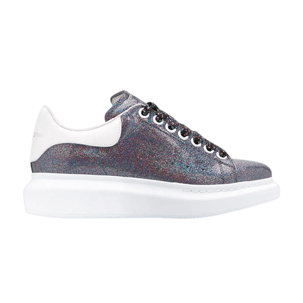 Alexander McQueen Wmns Oversized Sneaker 'Bright Olo Glitter'