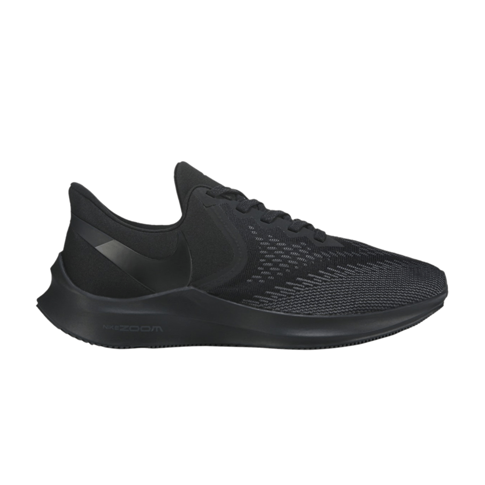 Nike Air Zoom Winflo 6 Wide 'Black' - BQ9685-004