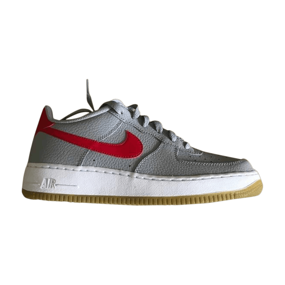 Nike Air Force 1 Low GS 'Wolf Grey Red'