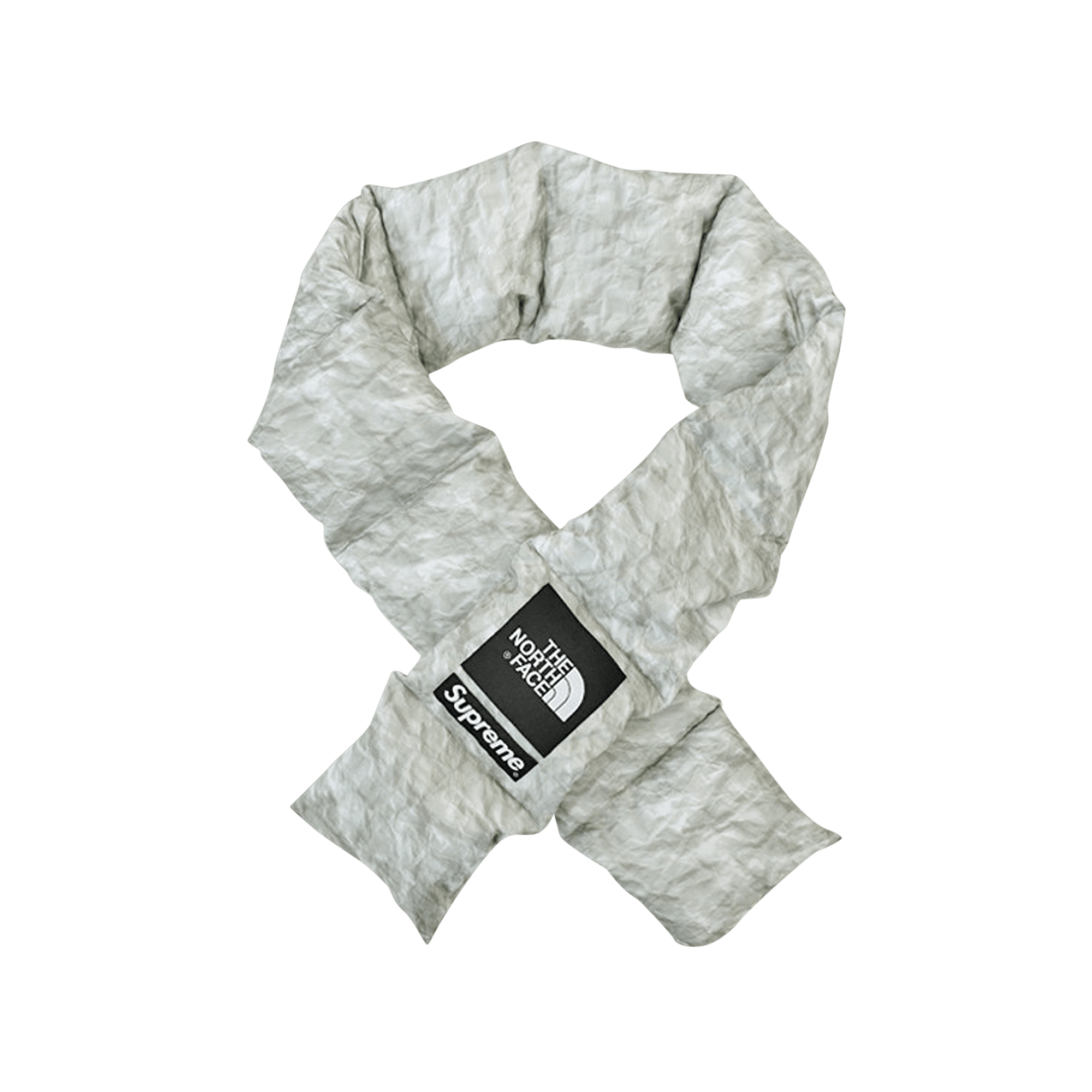 SUPREME SUPREME X THE NORTH FACE 700-FILL DOWN SCARF 'PAPER PRINT'