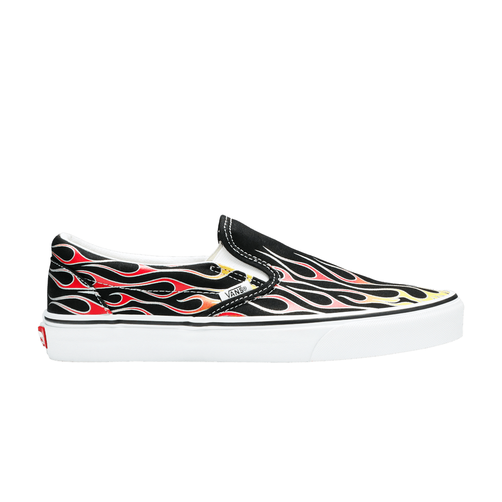 Classic Slip-On 'Mash Up Flames'