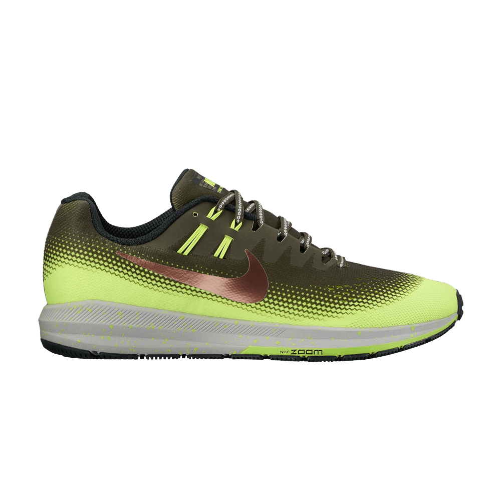 NIKE AIR ZOOM STRUCTURE 20 SHIELD 'CARGO KHAKI VOLT'