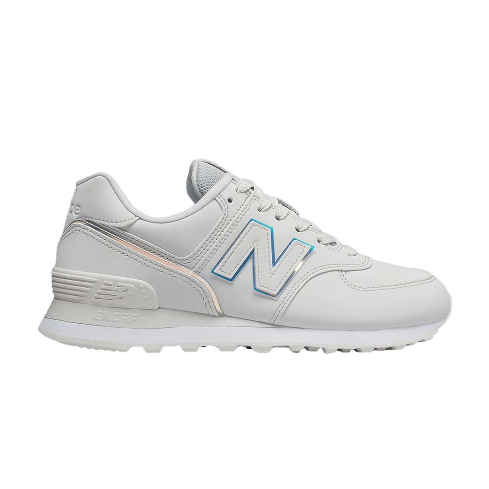 NEW BALANCE WMNS 574 'WHITE IRIDESCENT'