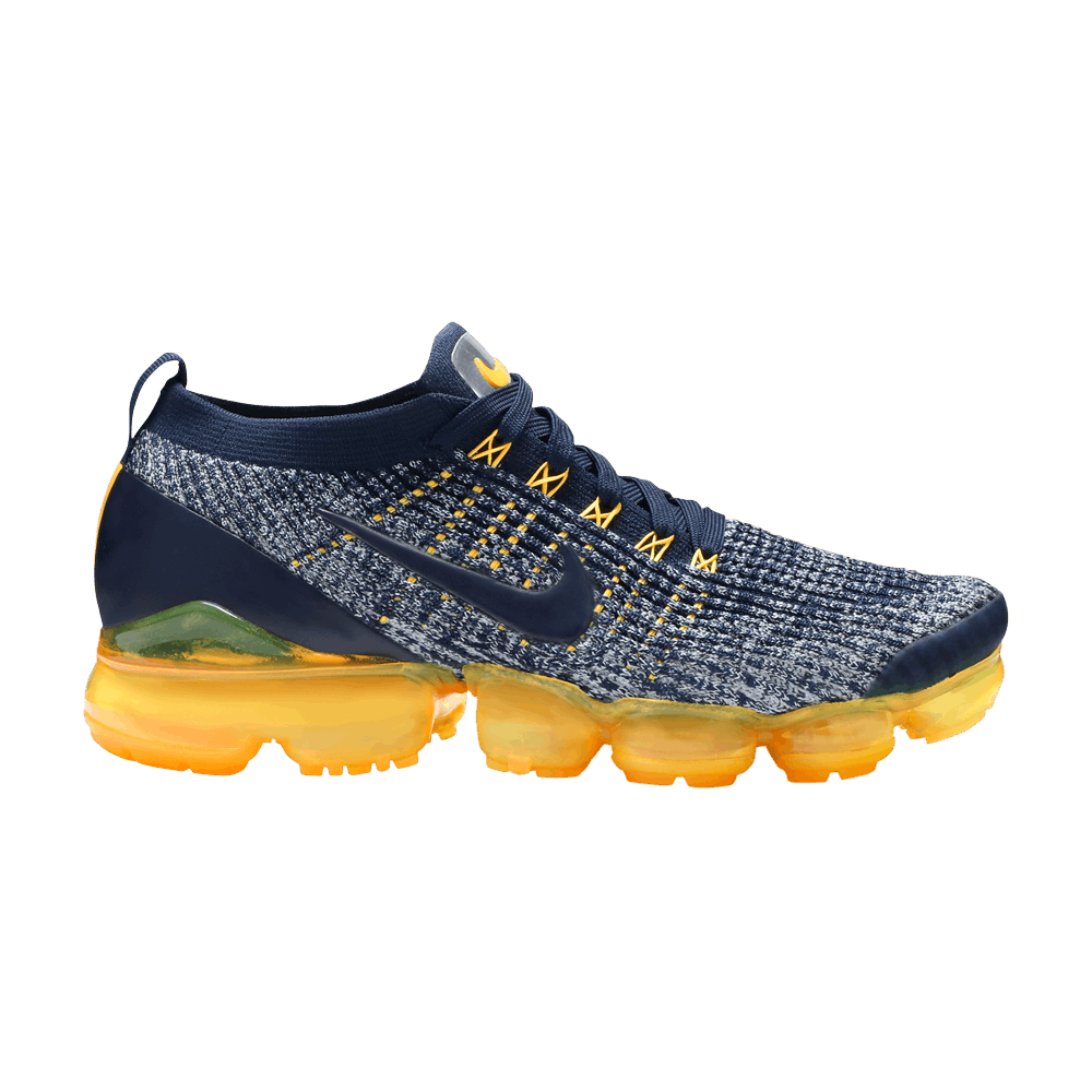 Air VaporMax Flyknit 3 'College Navy Orange'