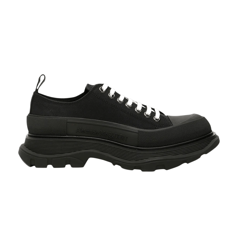 Alexander McQueen Tread Slick Lace Up 'Triple Black'