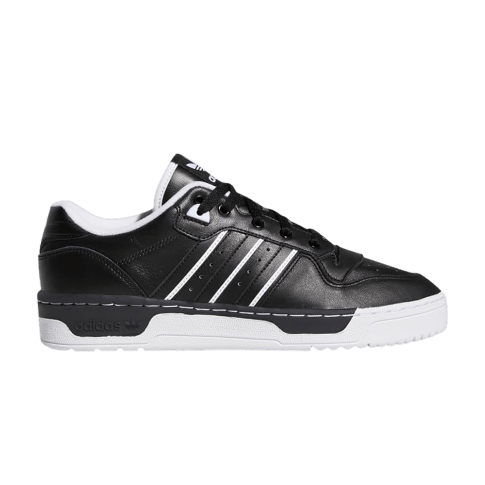 ADIDAS ORIGINALS RIVALRY LOW 'BLACK WHITE'