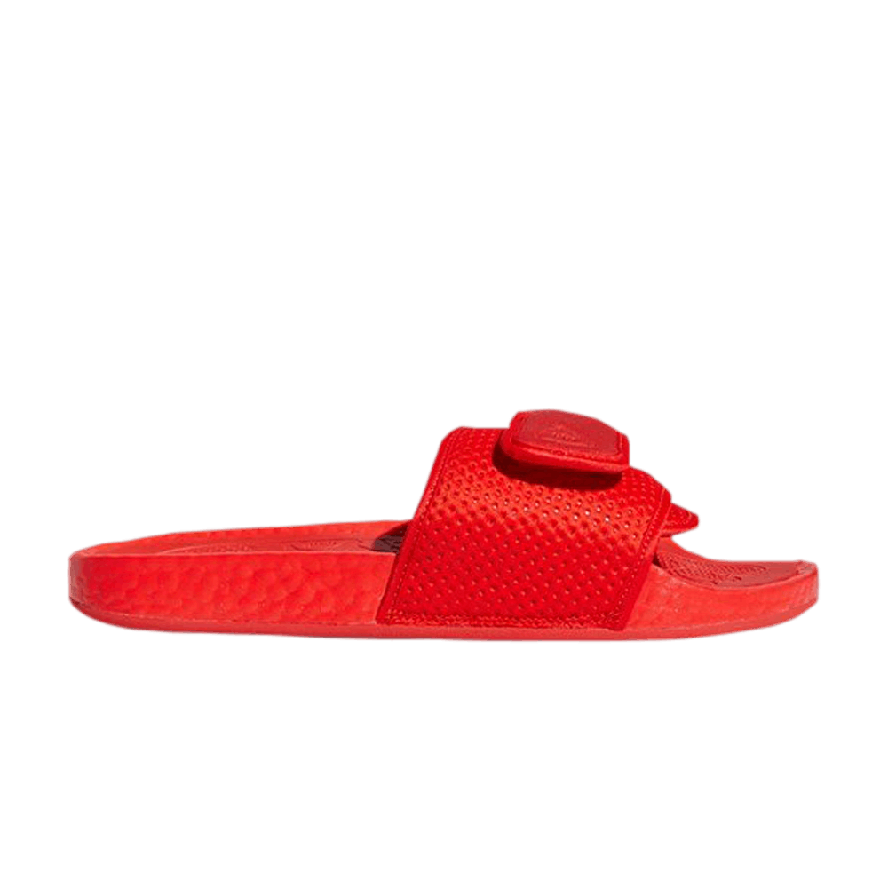 ADIDAS ORIGINALS PHARRELL X BOOST SLIDES 'ACTIVE RED'