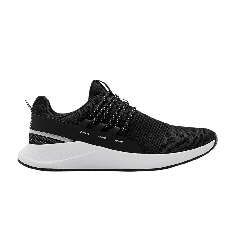 Pre-owned Under Armour Wmns Charged Breathe Lace 'black White'
