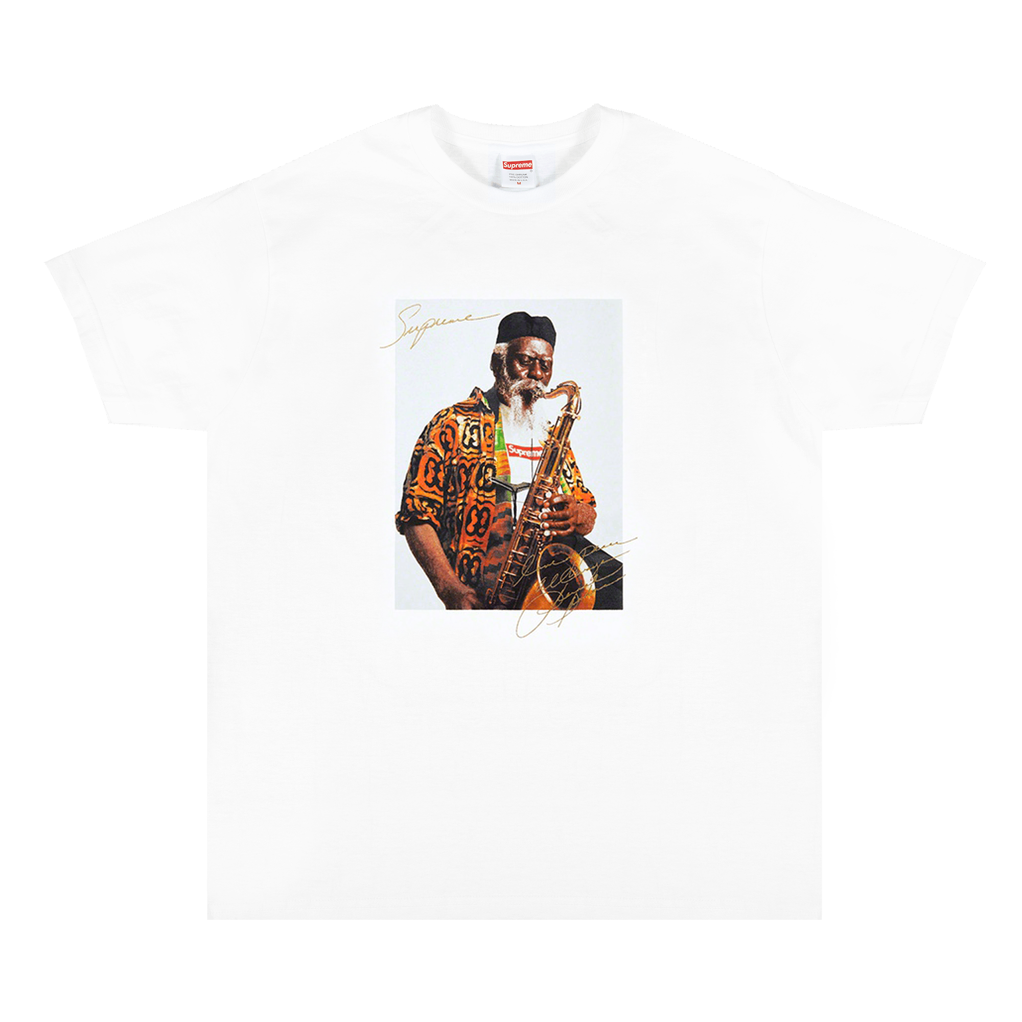 SUPREME SUPREME PHAROAH SANDERS TEE 'WHITE'