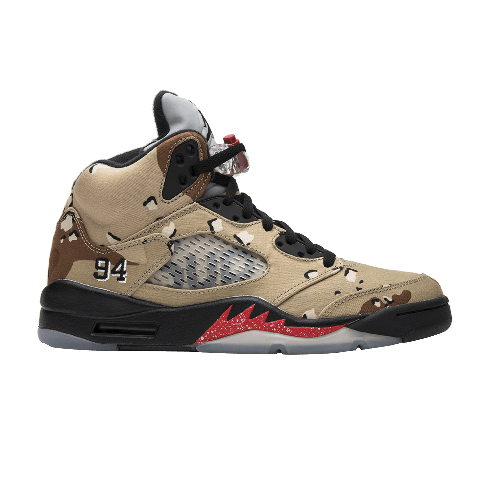 Supreme x Air Jordan 5 Retro 'Desert Camo'