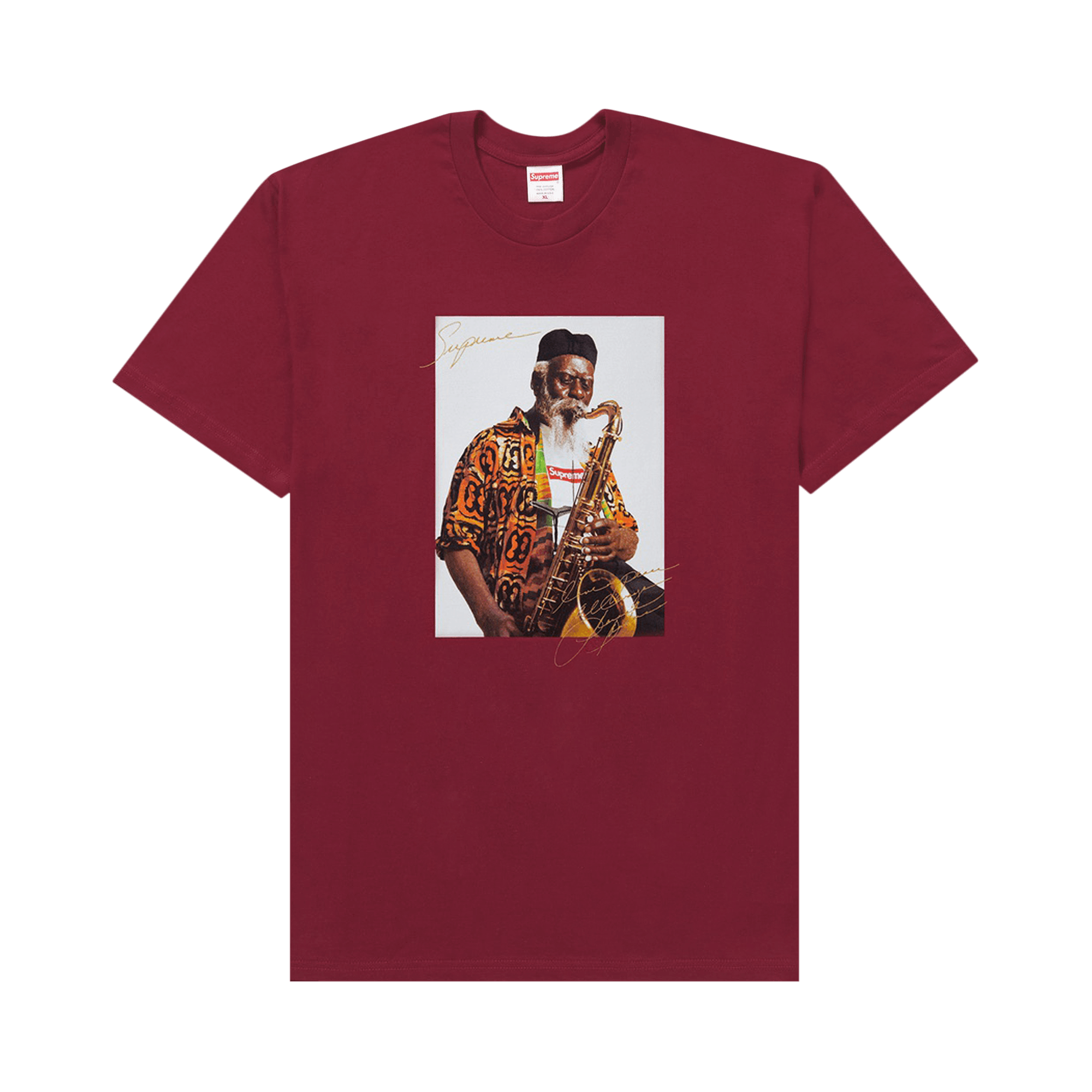 SUPREME SUPREME PHAROAH SANDERS TEE 'CARDINAL'