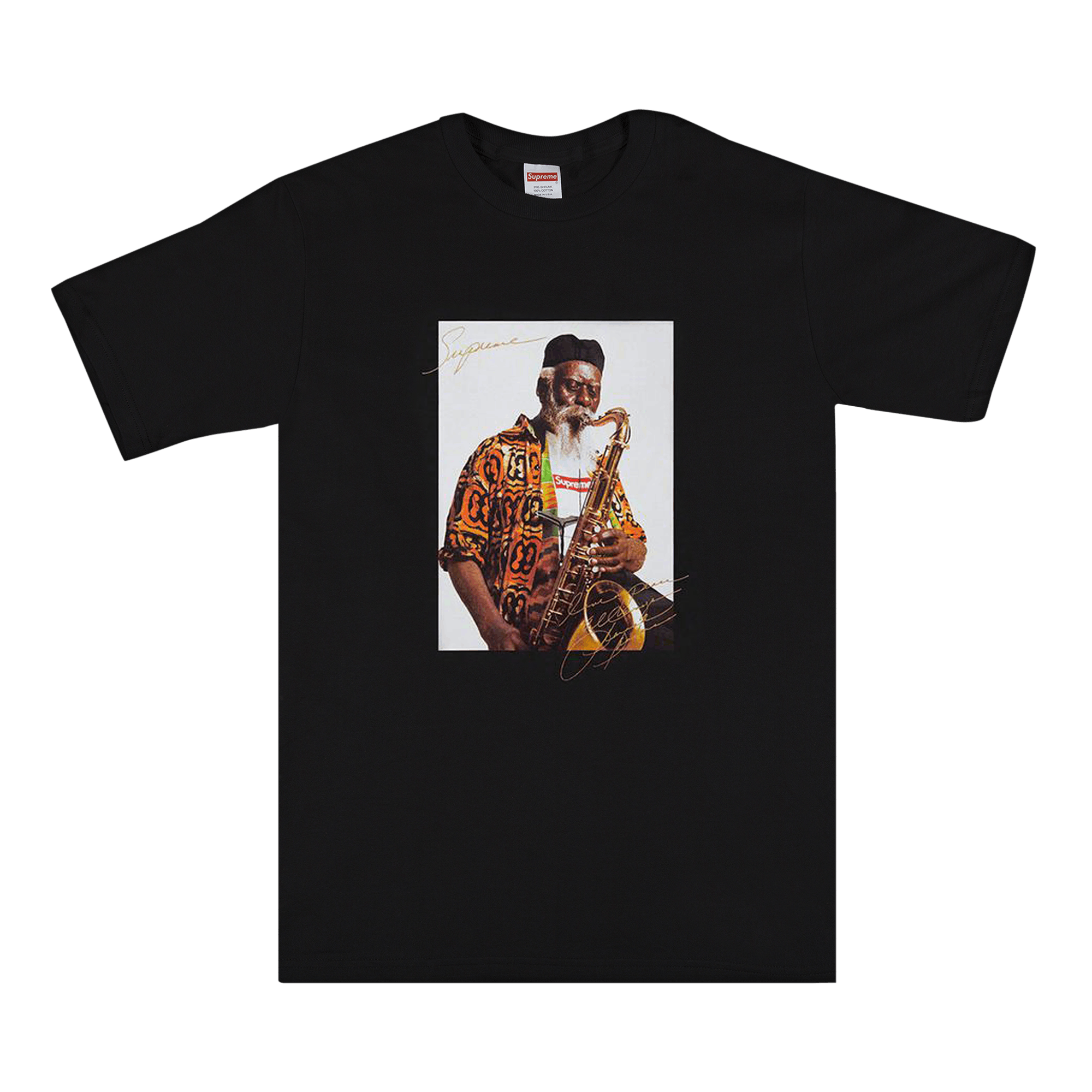SUPREME SUPREME PHAROAH SANDERS TEE 'BLACK'