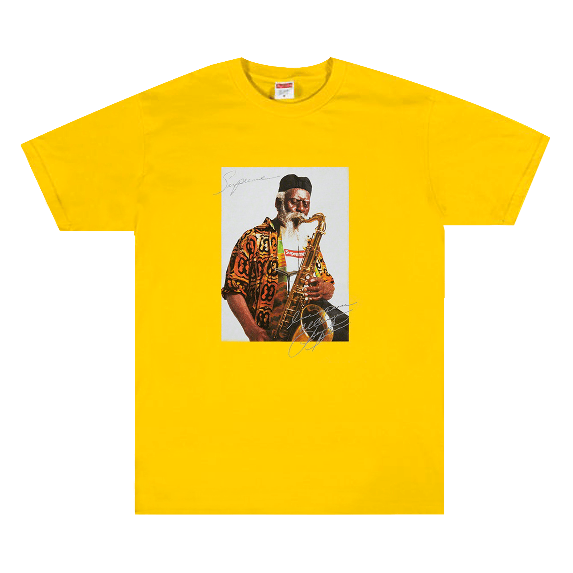 SUPREME SUPREME PHAROAH SANDERS TEE 'YELLOW'