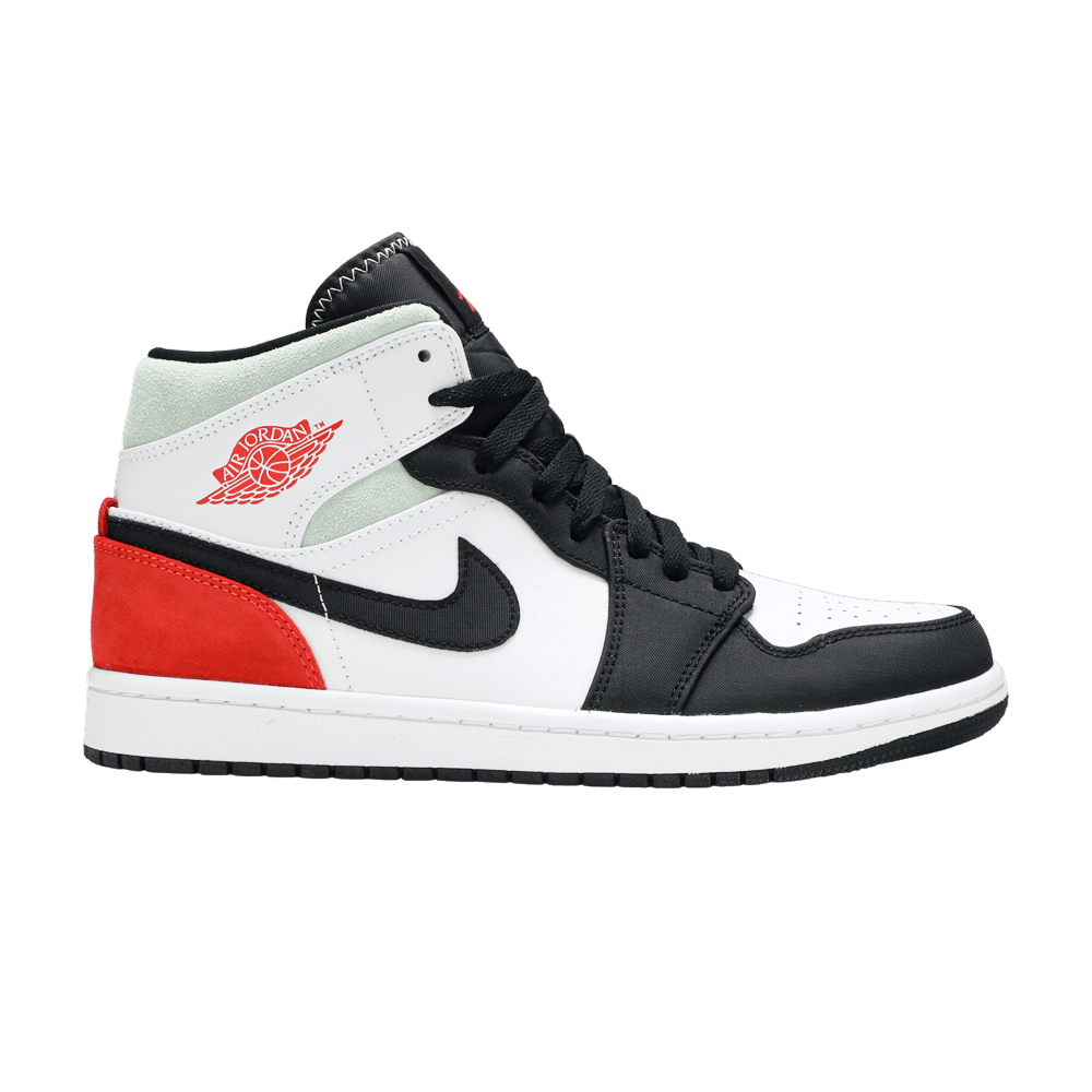 Air Jordan 1 Mid SE 'Red Black Toe'