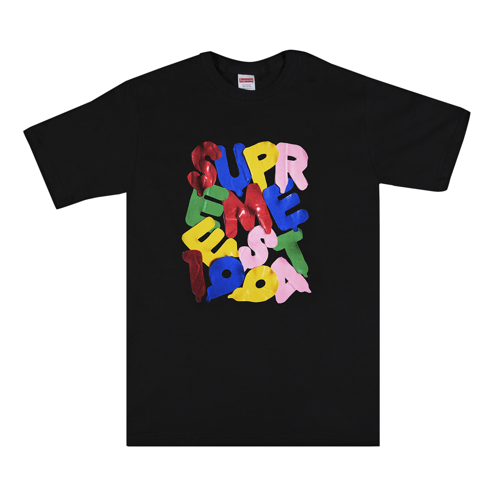 SUPREME SUPREME BALLOONS TEE 'BLACK'