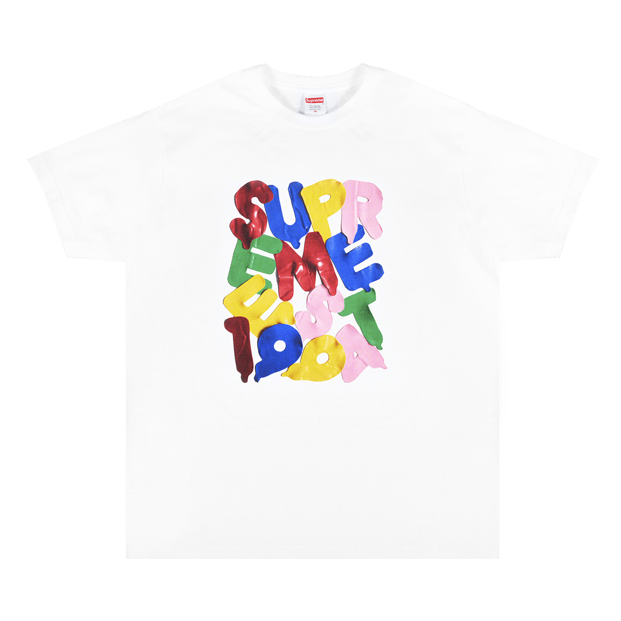 SUPREME SUPREME BALLOONS TEE 'WHITE'