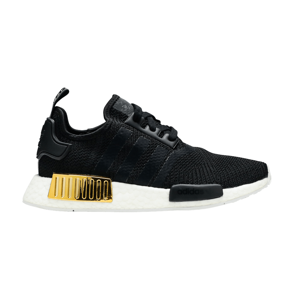 Wmns NMD_R1 'Black Gold Metallic'