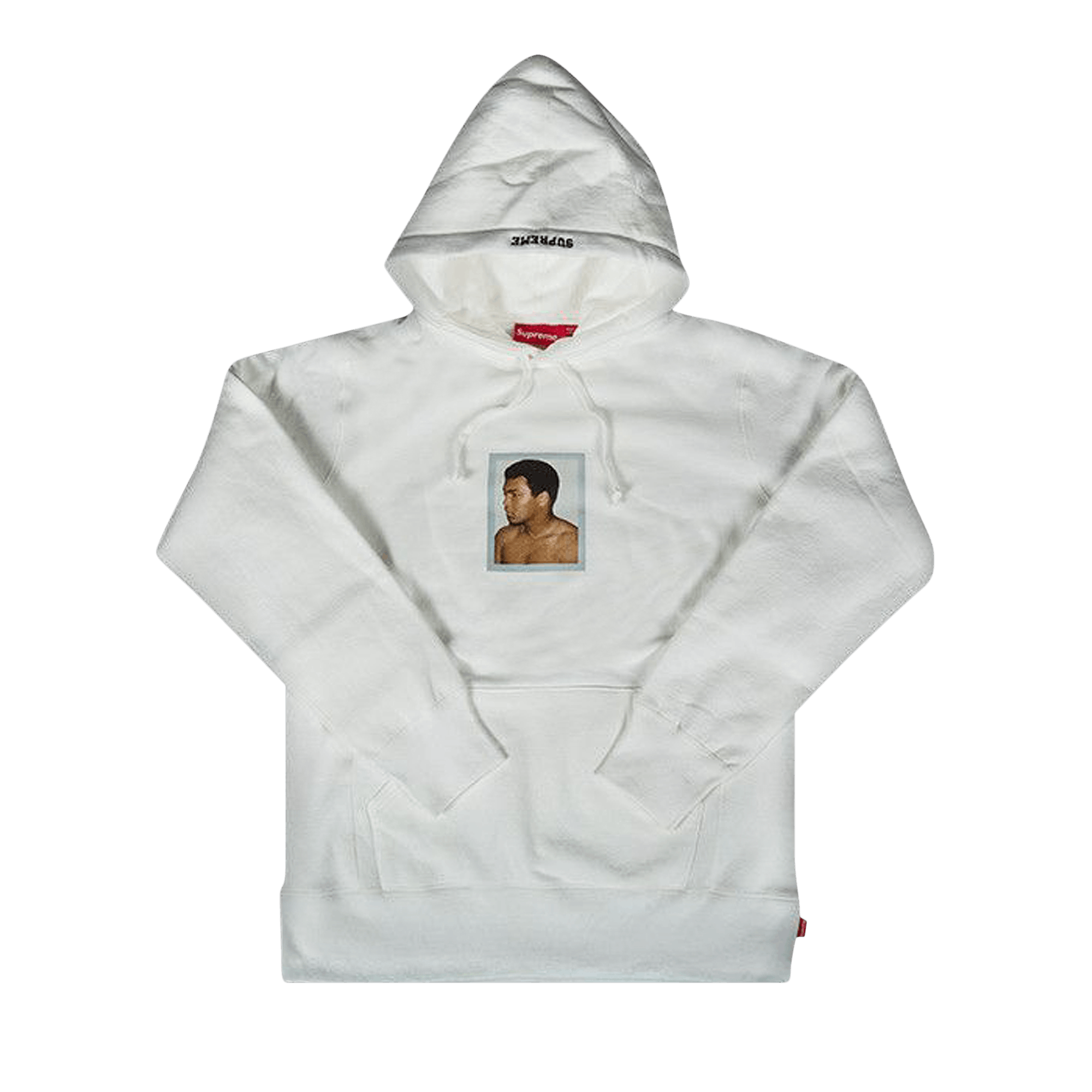 SUPREME ALI X WARHOL HOODED SWEATSHIRT 'WHITE'