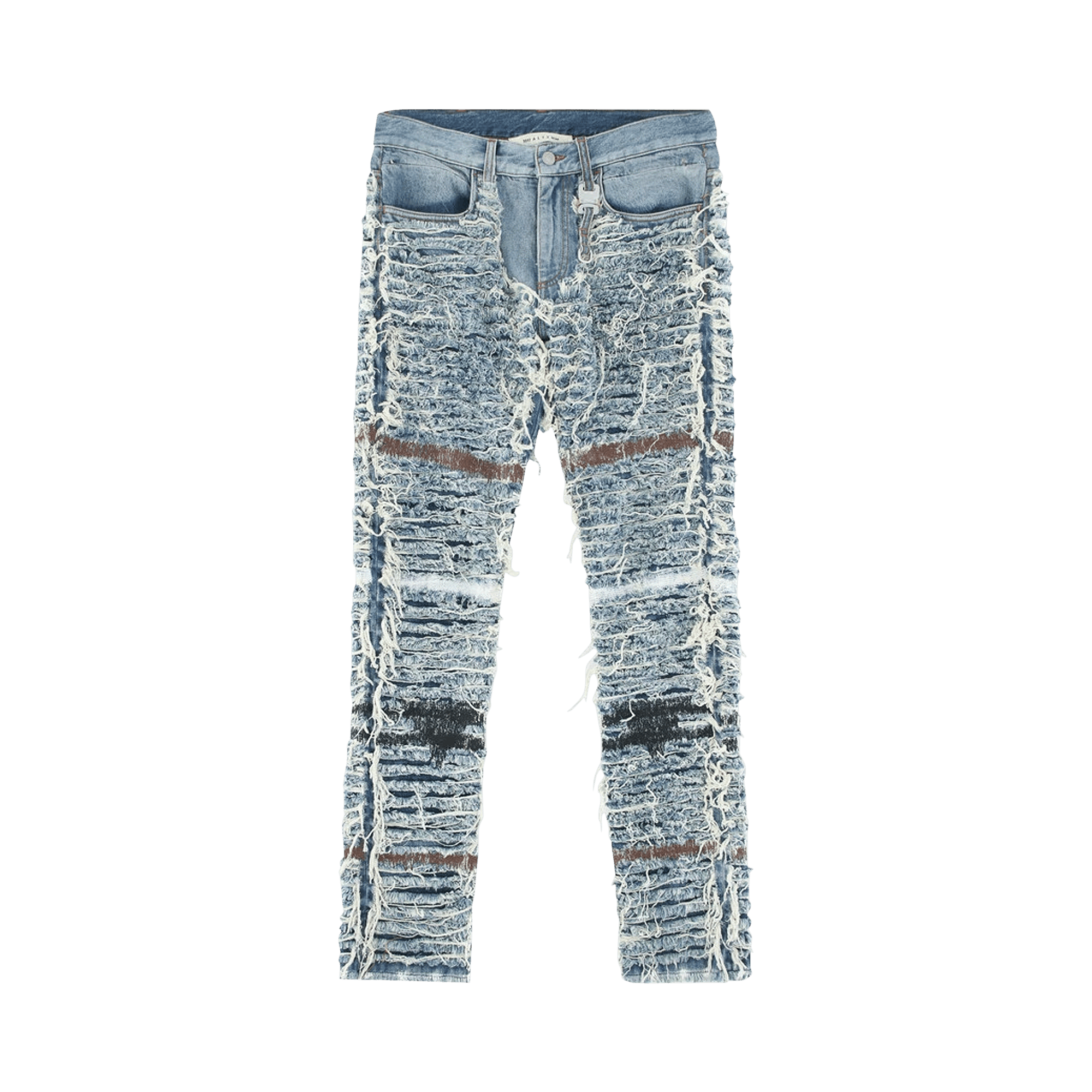 Pre-owned Alyx Blackmeans Denim Jeans 'blue'