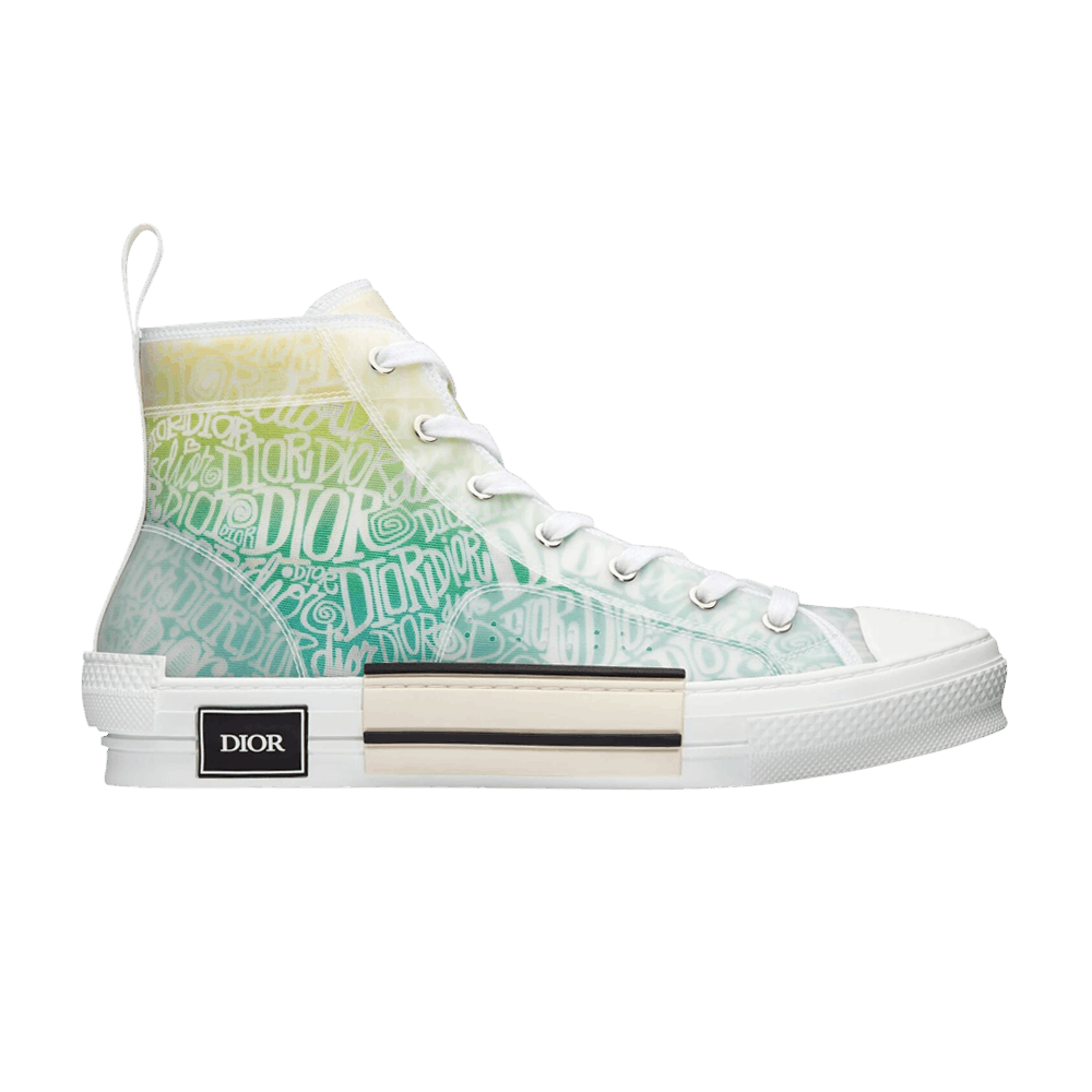 Shawn Stussy x Dior B23 High 'Dior and Shawn Print - Yellow Green'