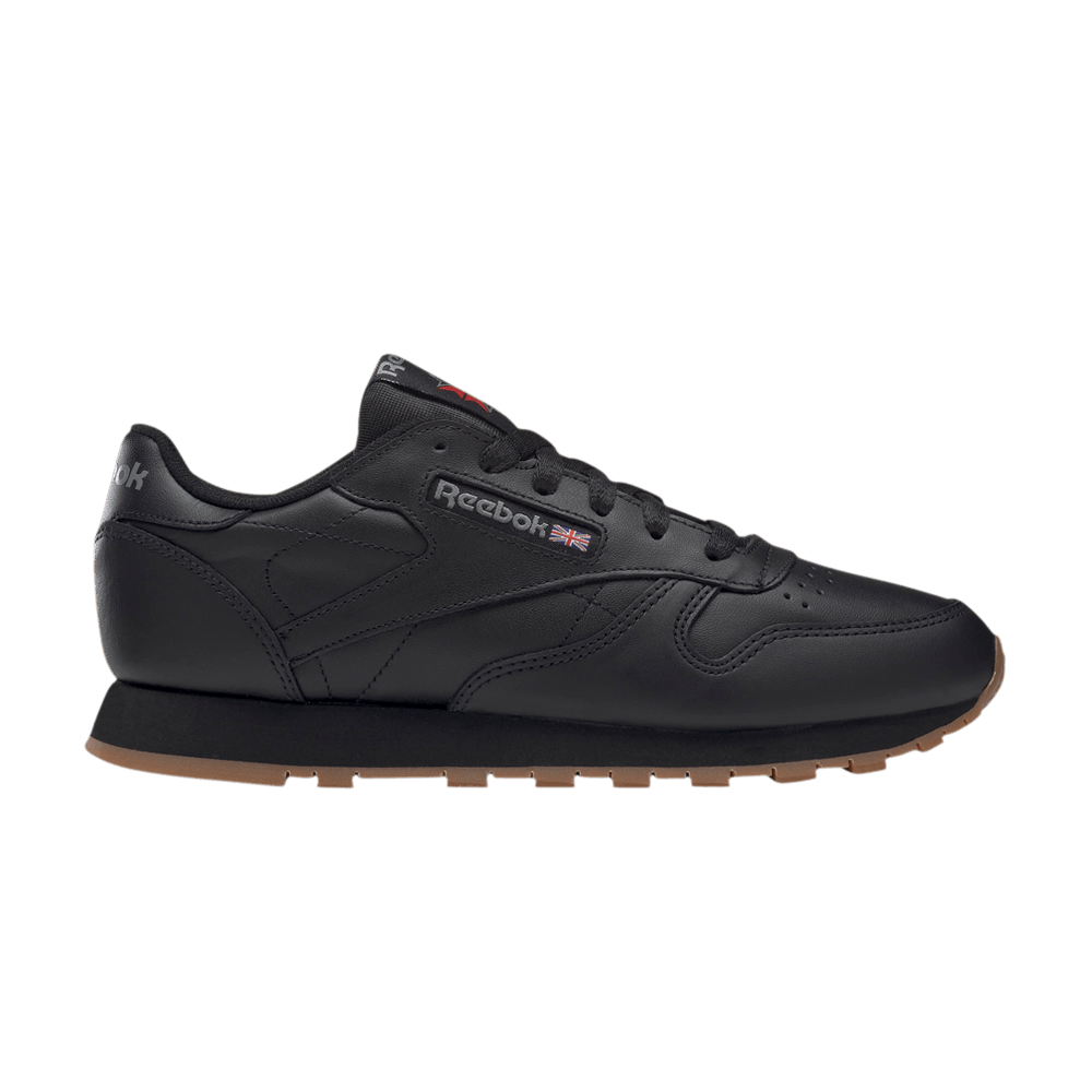Pre-owned Reebok Wmns Classic Leather 'intense Black Gum'