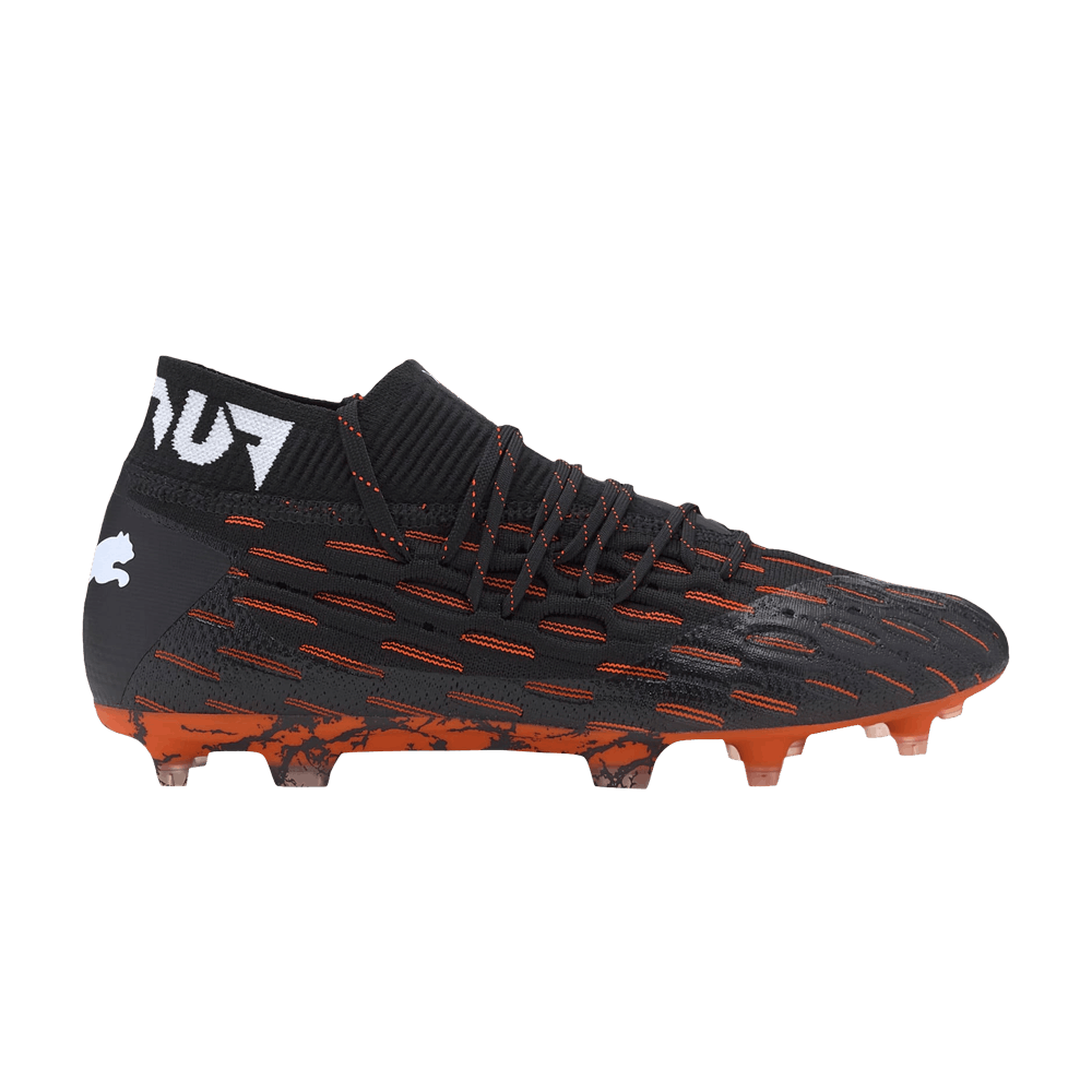 PUMA FUTURE 6.1 NETFIT FG AG 'BLACK SHOCKING ORANGE'