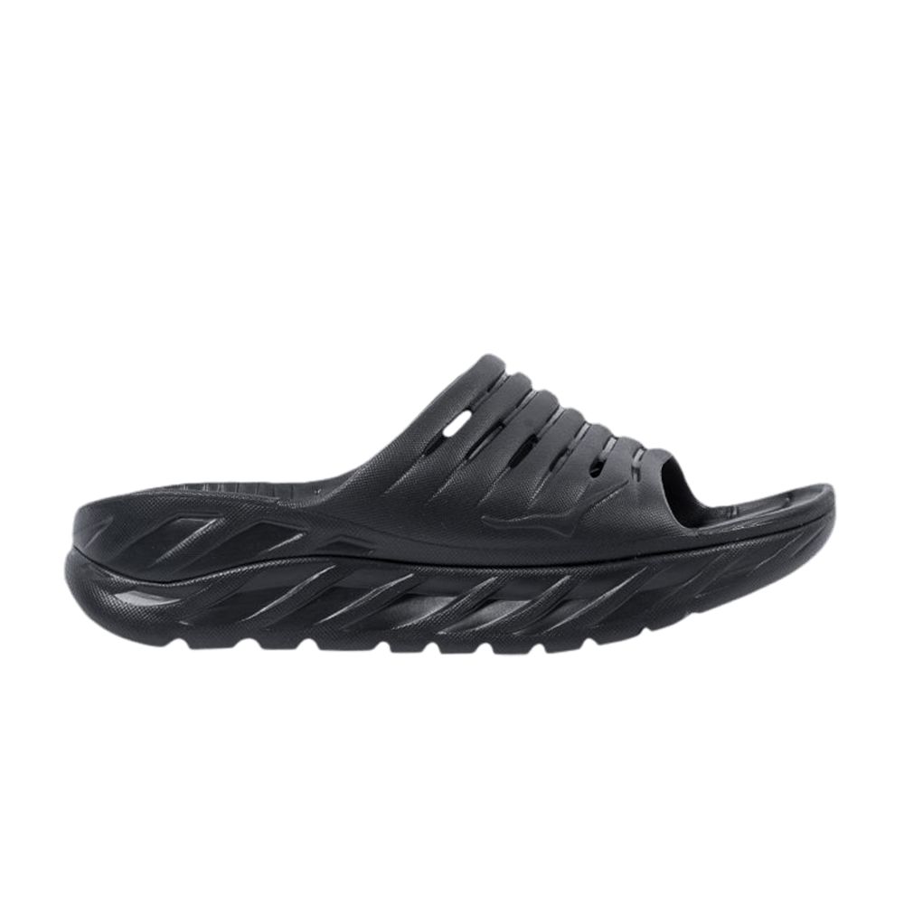 HOKA WMNS ORA RECOVERY SLIDE 'BLACK'