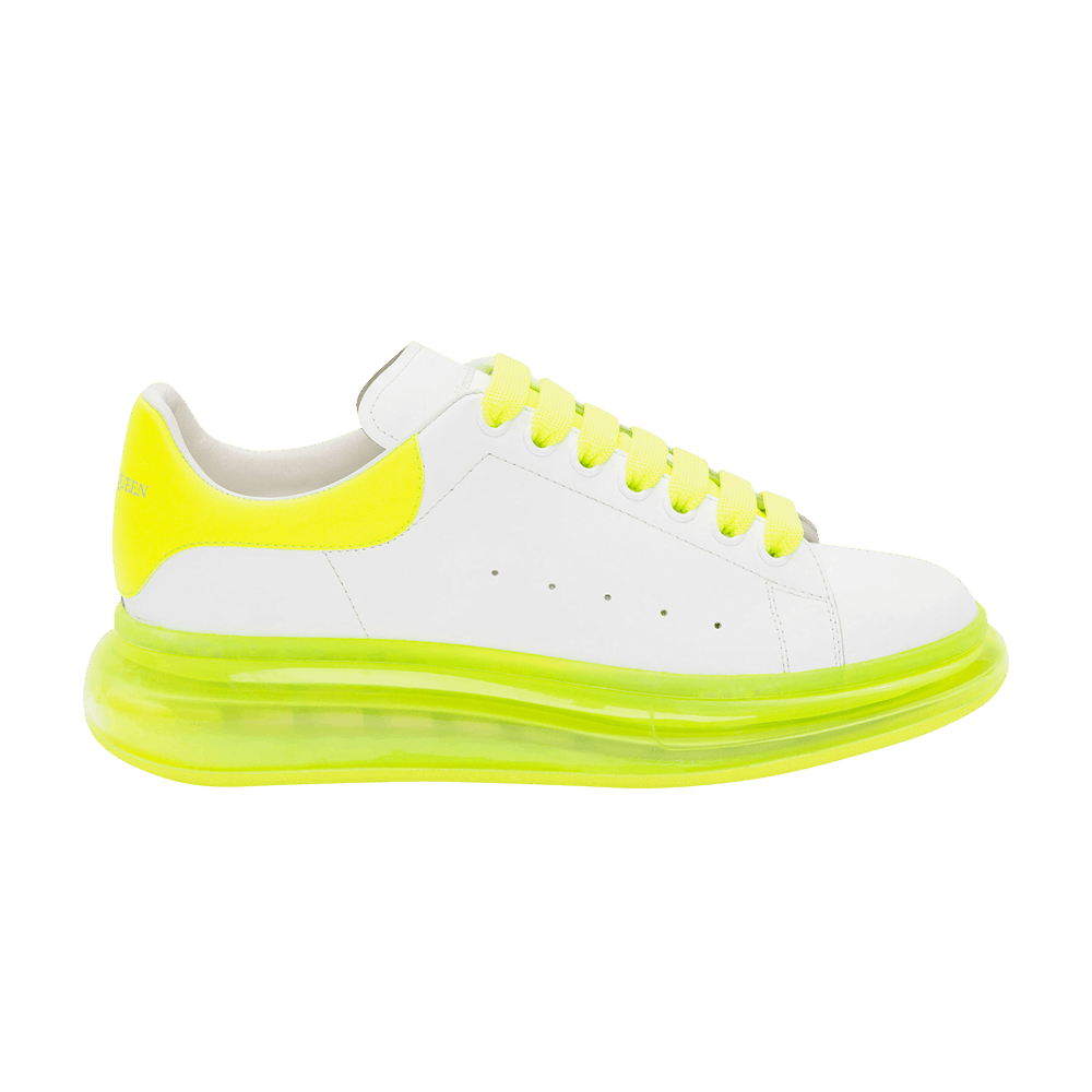 Alexander McQueen Oversized Sneaker 'White Flourescent Yellow'