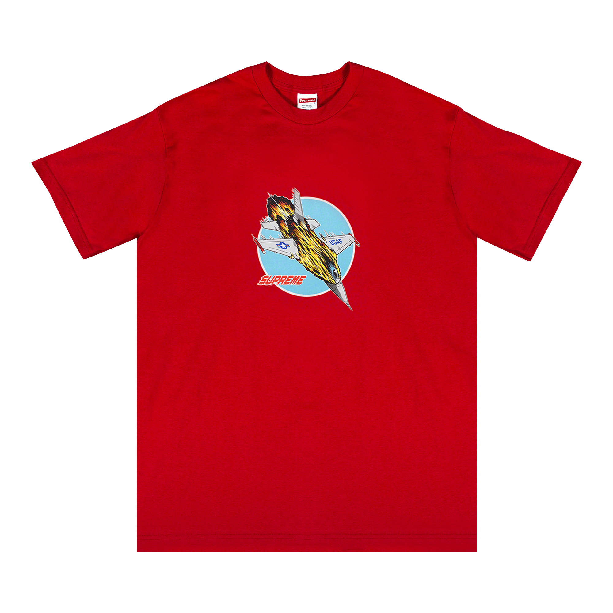 SUPREME SUPREME JET TEE 'RED'
