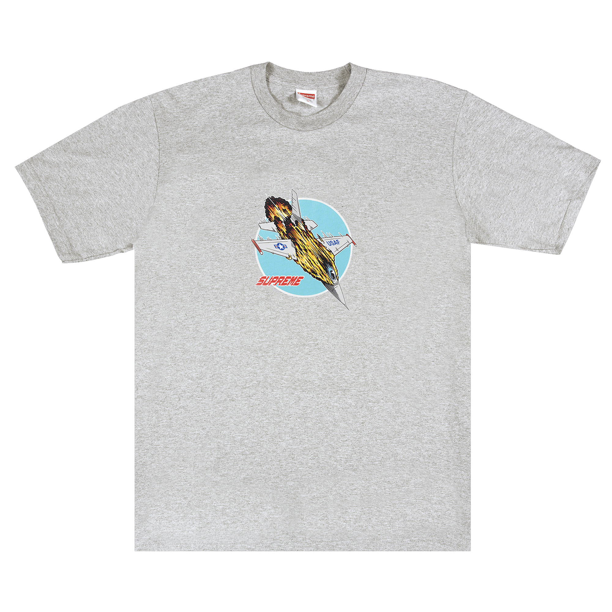 SUPREME SUPREME JET TEE 'HEATHER GREY'