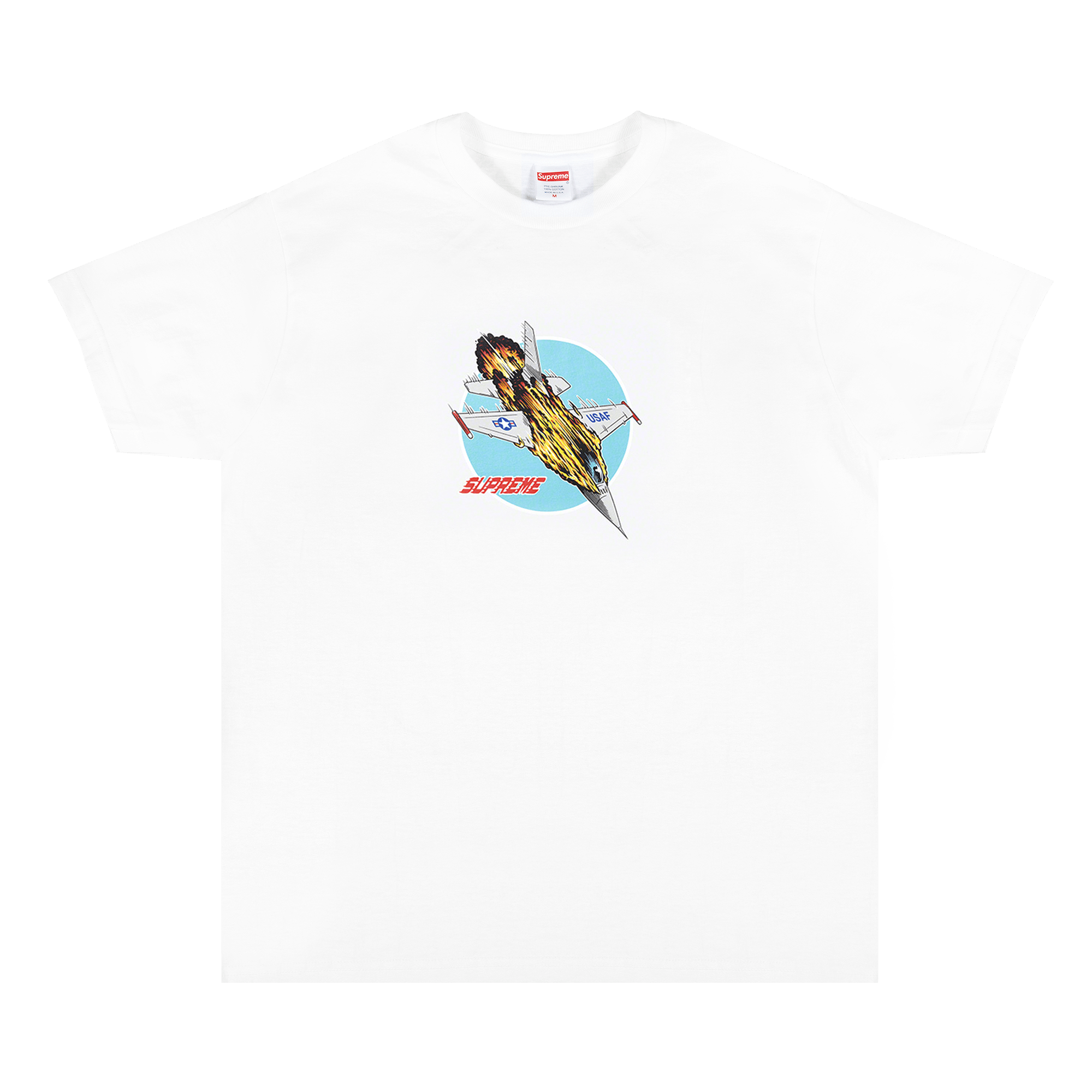 SUPREME SUPREME JET TEE 'WHITE'