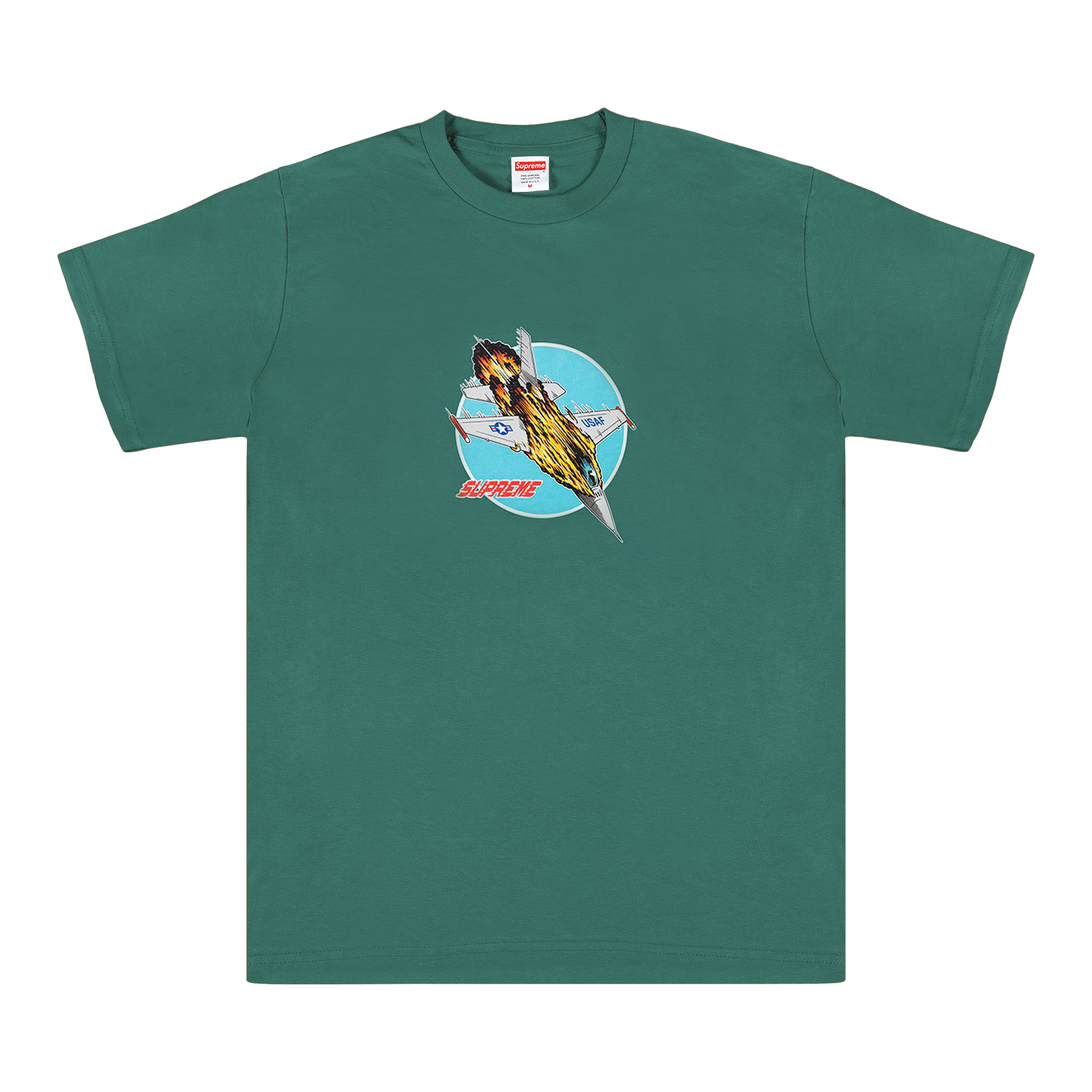 SUPREME SUPREME JET TEE 'DARK TEAL'
