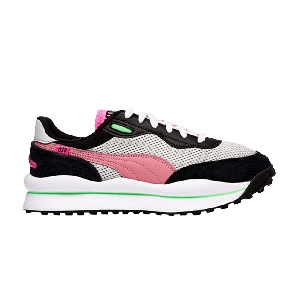 Pre-owned Puma Style Rider 'neo Archive - Grey Violet'