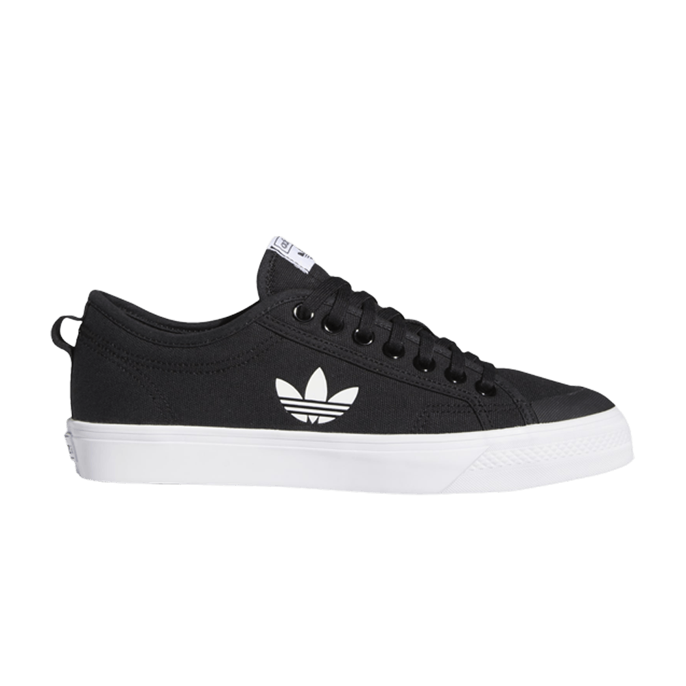 ADIDAS ORIGINALS NIZZA TREFOIL 'CORE BLACK'