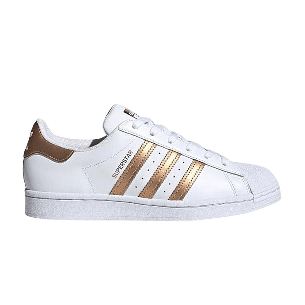 adidas Wmns Superstar 'White Copper Metallic'