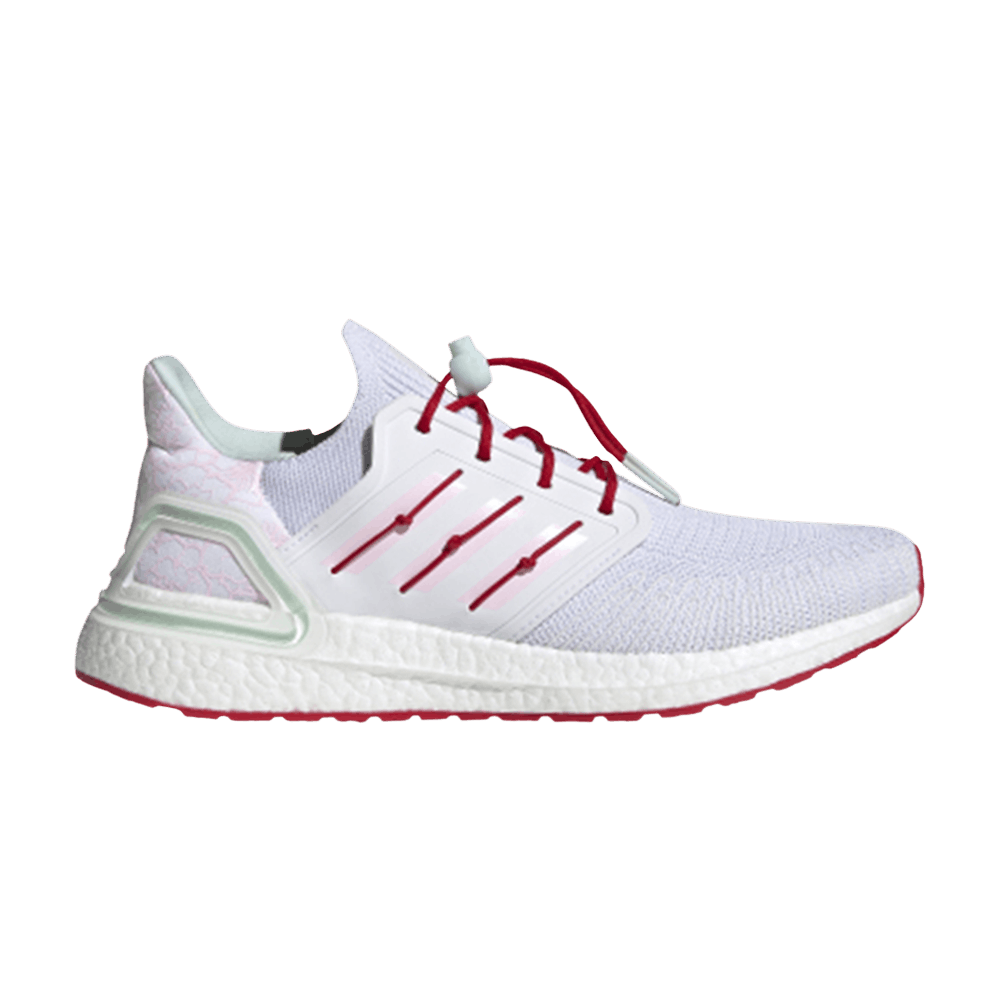 Adidas UltraBoost 20 'White Scarlet'