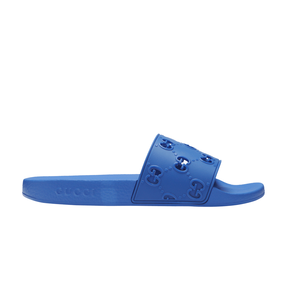 Gucci GG Rubber Slide 'Blue'
