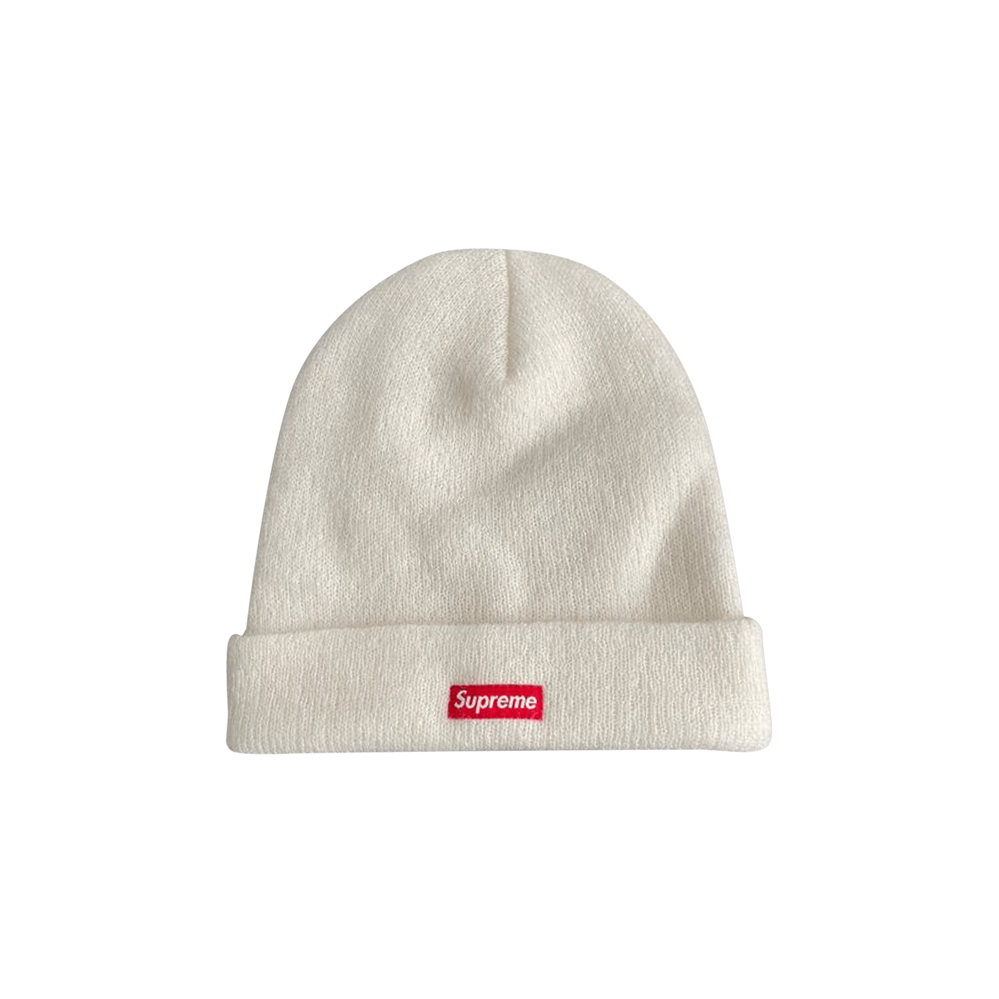 Pre-owned Supreme Mohair Beanie 'natural' In Tan