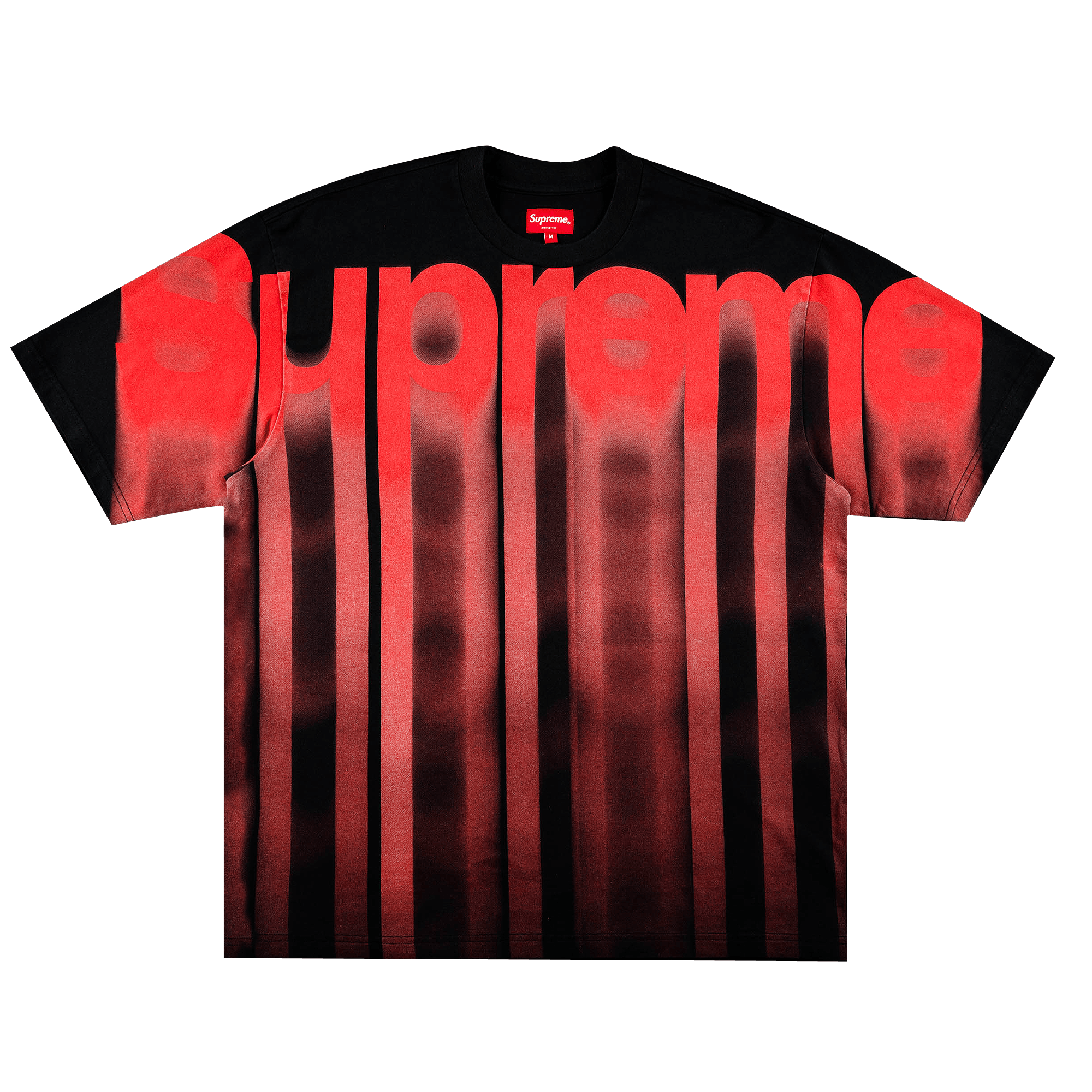 SUPREME SUPREME BLEED LOGO SHORT-SLEEVE TOP 'BLACK'