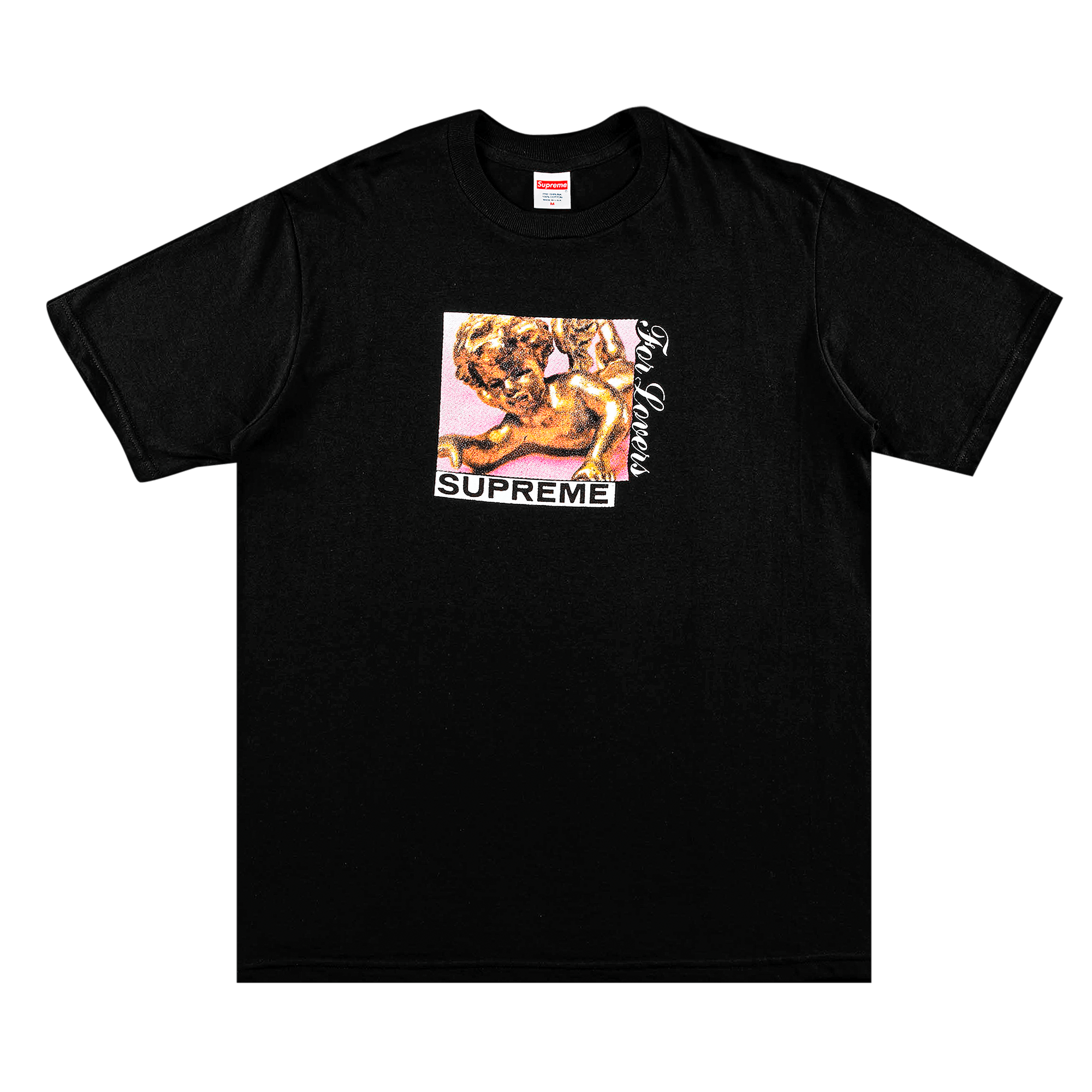 SUPREME SUPREME LOVERS TEE 'BLACK'