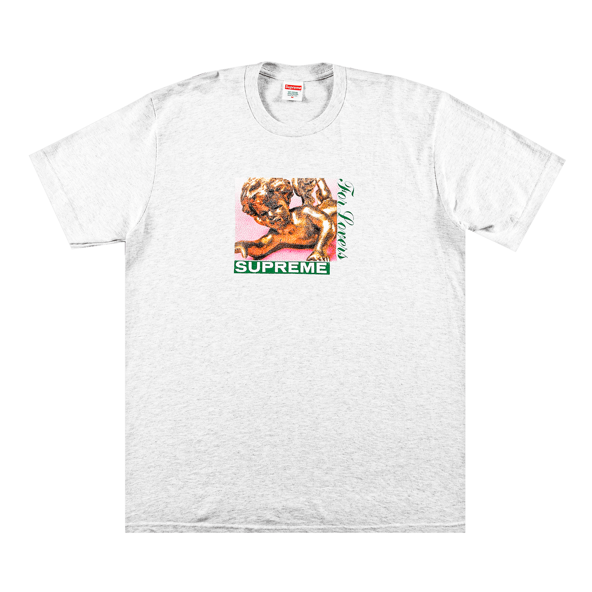 SUPREME SUPREME LOVERS TEE 'ASH GREY'