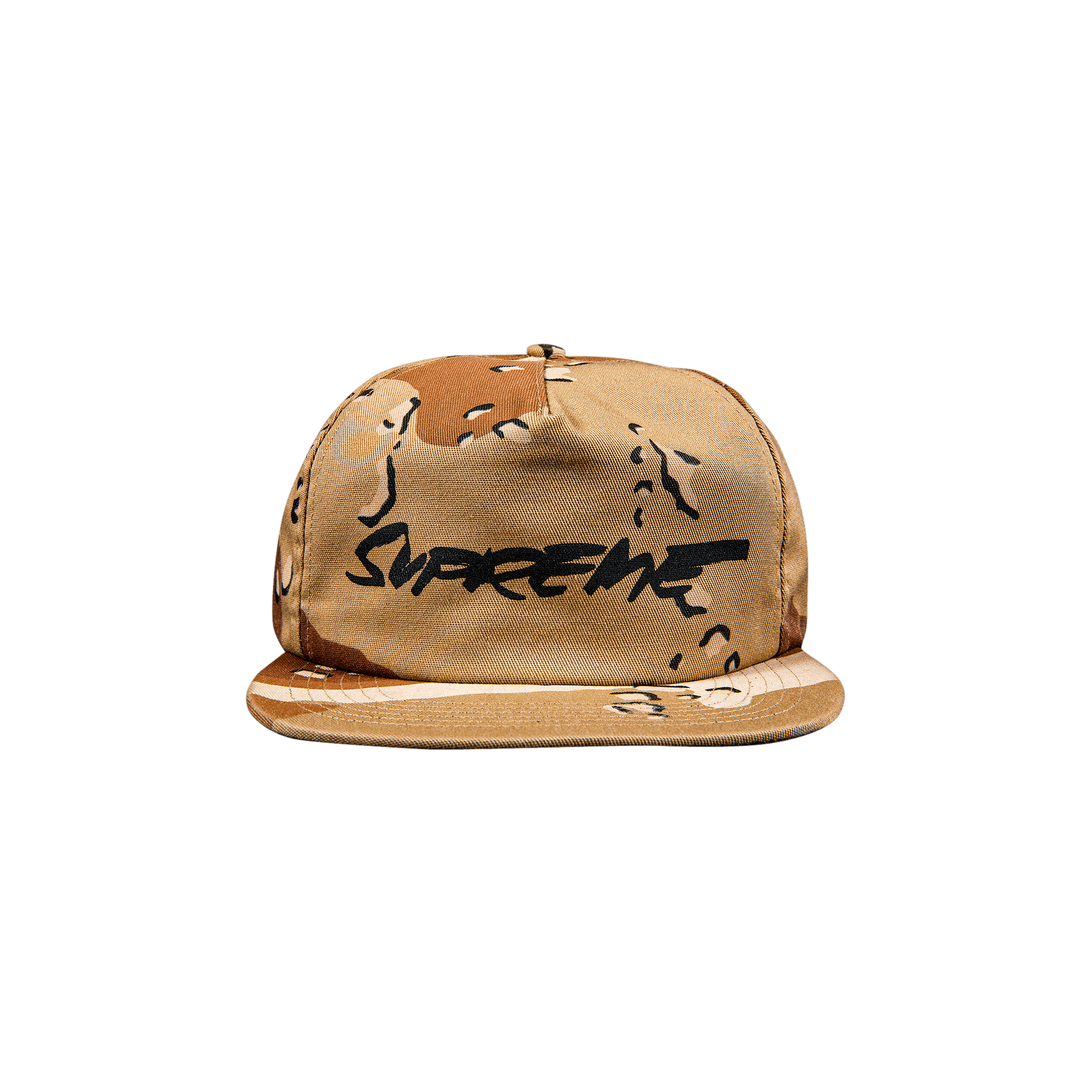 SUPREME SUPREME FUTURA LOGO 5-PANEL 'CHOCOLATE CHIP CAMO'