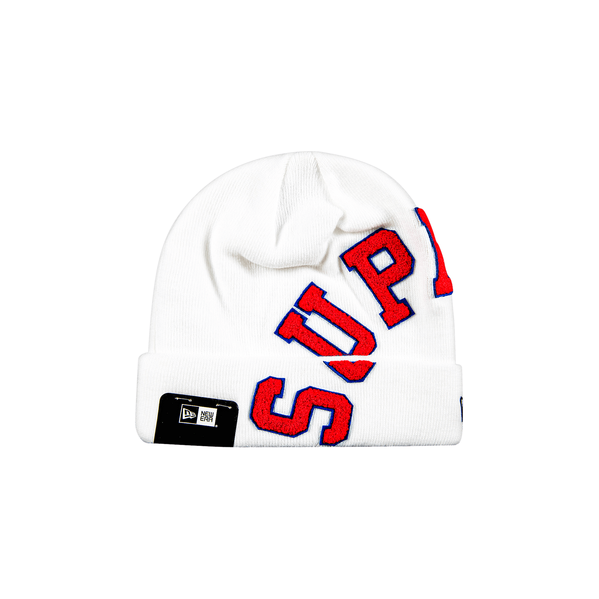 SUPREME SUPREME X NEW ERA BIG ARC BEANIE 'WHITE'