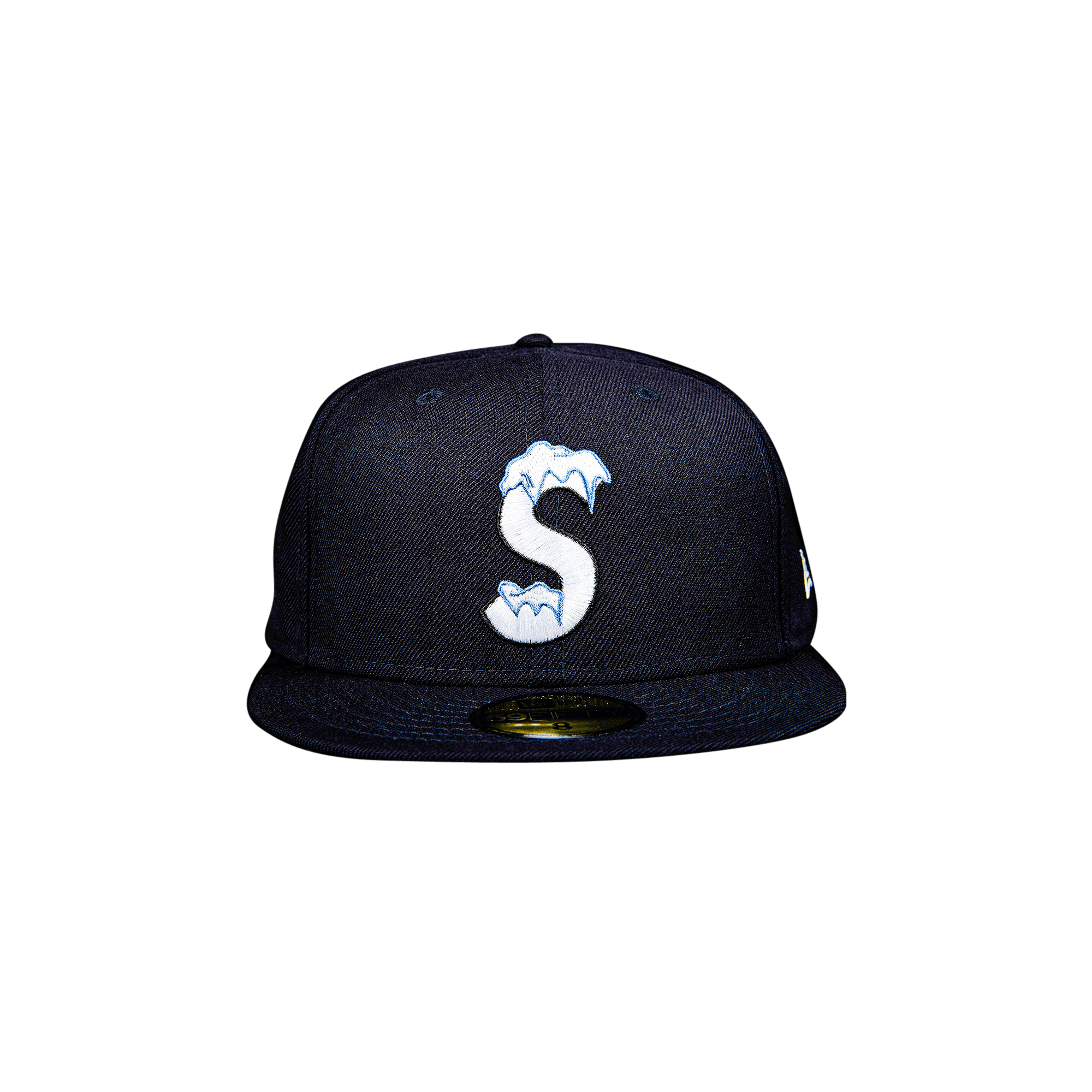 SUPREME SUPREME X NEW ERA S LOGO 'NAVY'
