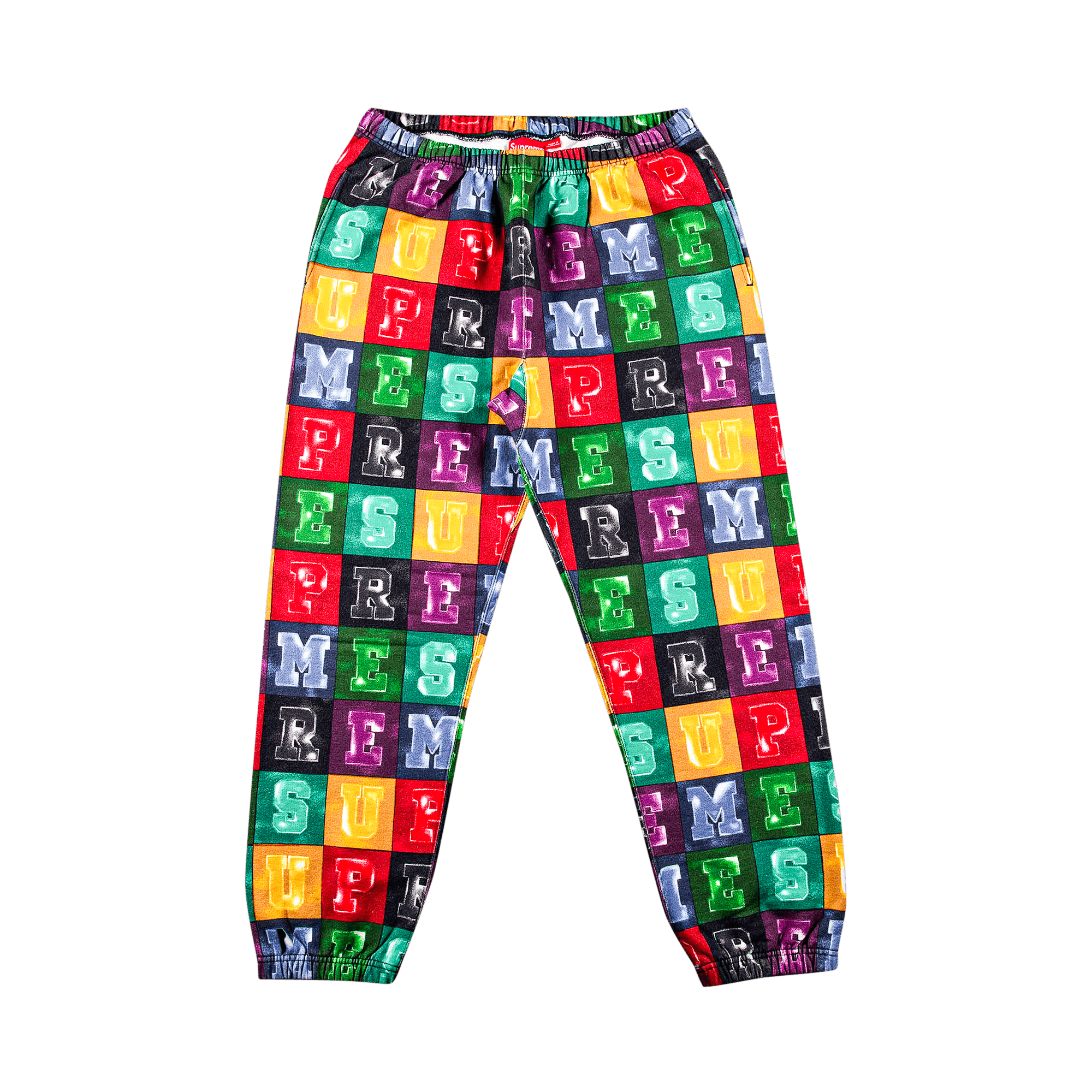 SUPREME SUPREME BLOCKS SWEATPANT 'MULTICOLOR'