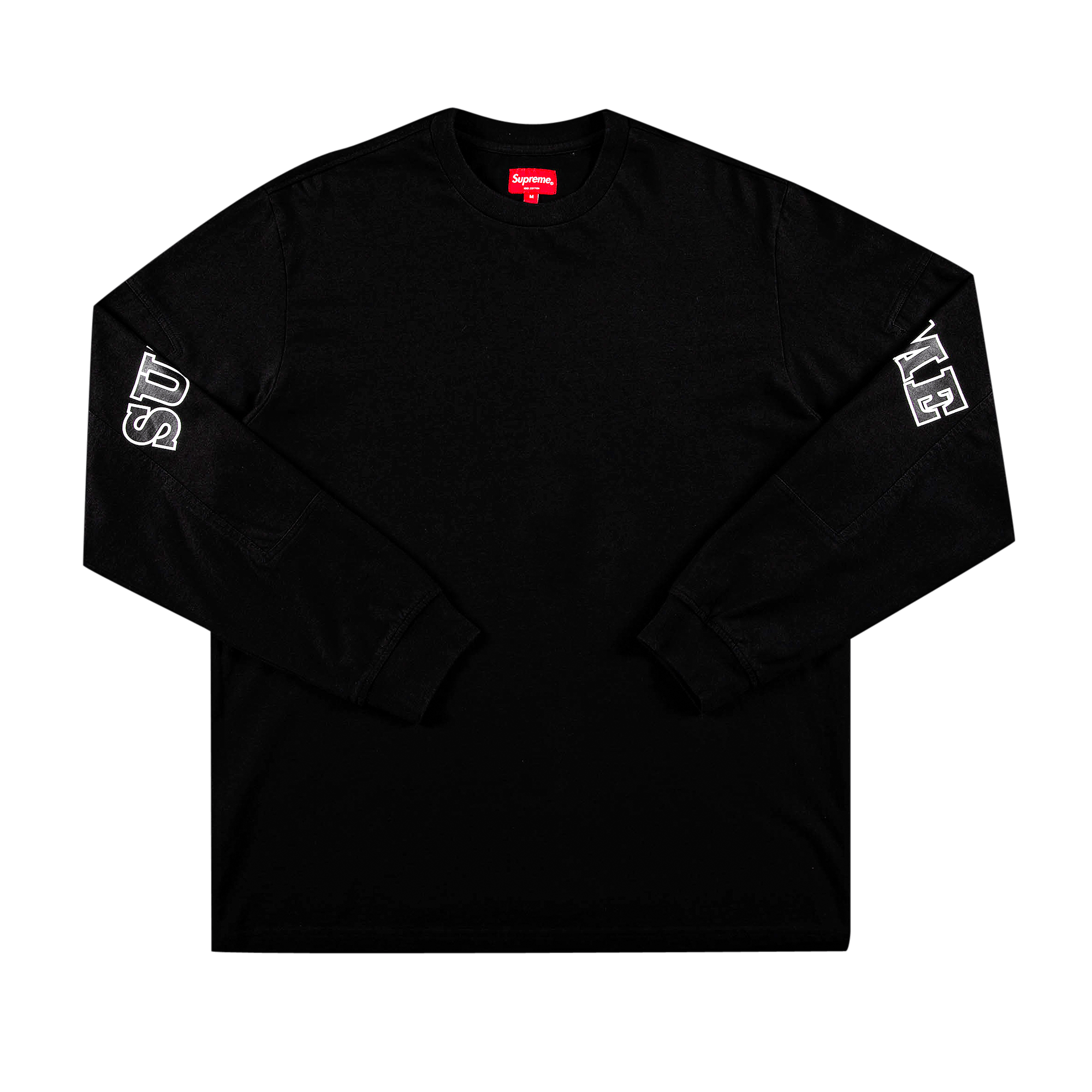 SUPREME SUPREME CUTOUT SLEEVES LONG-SLEEVE TOP 'BLACK'