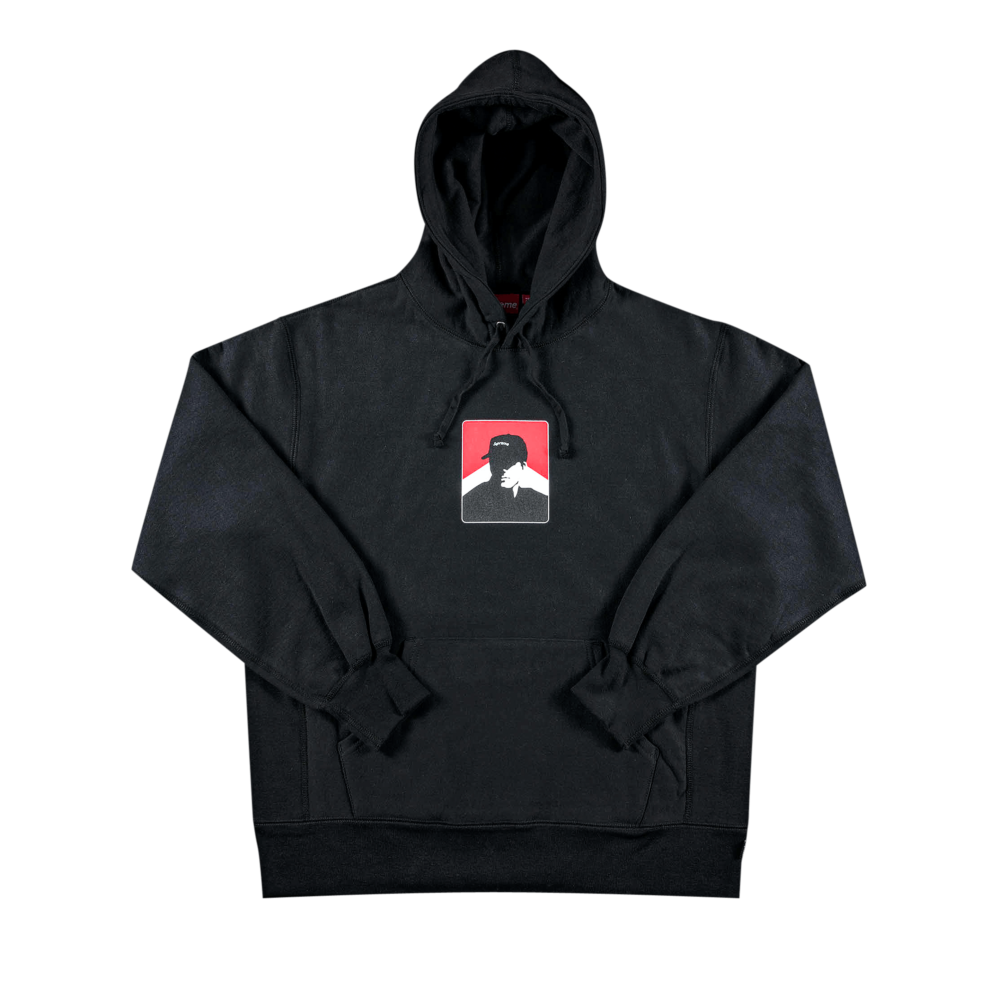 SUPREME SUPREME PORTRAIT HOODED SWEATSHIRT 'BLACK'