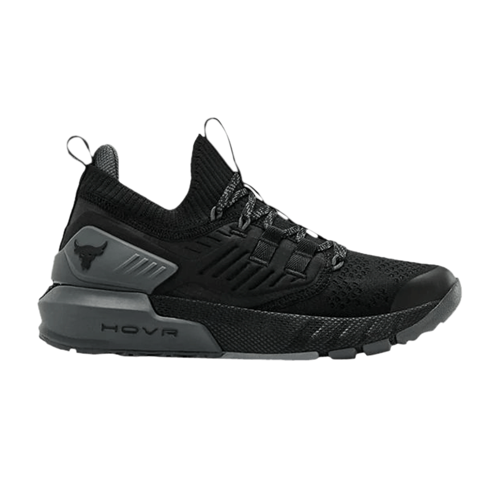 Pre-owned Under Armour Project Rock 3 Gs 'black Pitch Grey'